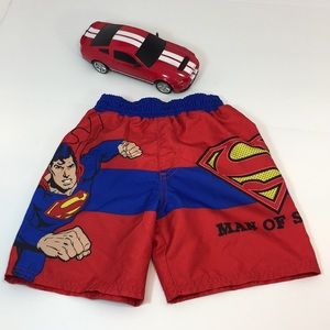 ❤️NWOT💙DC COMICS❤️SUPERMAN BOY SWIM TRUNKS